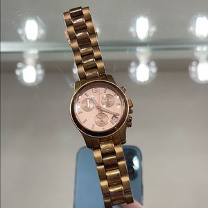 Michael Kors MK Rose Gold Watch